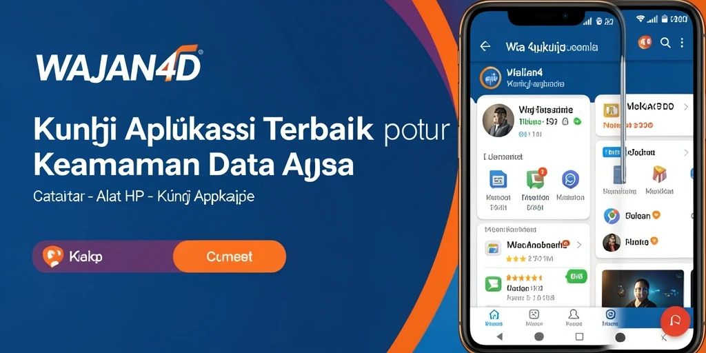 Tampilan antarmuka WAJAN4D yang sederhana dan efektif.